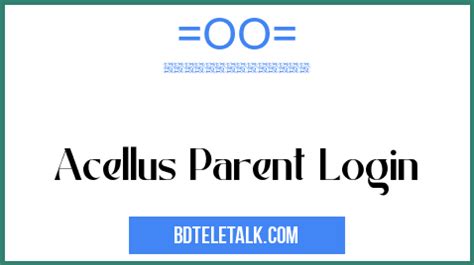 acellus academy parent login